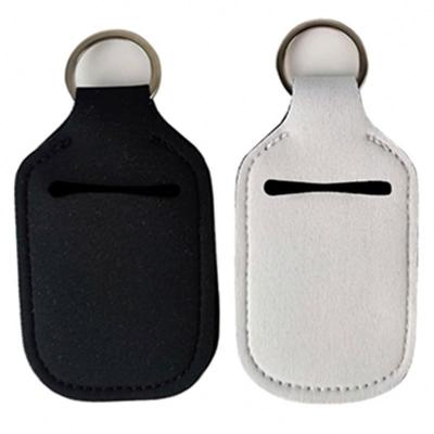 China Gifts Cloth Perfume Lipstick 30ml Hand Sanitizer Dive Bottle With Holder Key Chain for sale