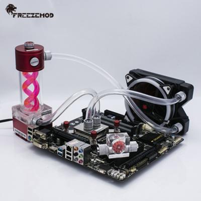 China CPU Computer Water Cooling System Fitting PVC Tube Copper Radiator Series. FREEZEMOD-PKS1 for sale