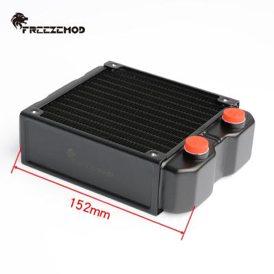 China computer water cooling double-layer radiator 45mm thick row independent two-layer laser machine for sale