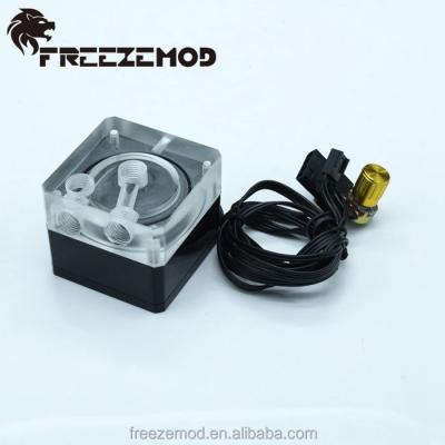 China FREEZEMOD 12V 18W Water Cooling Pump DC Pump For PC Support Manual Speed ​​Control And Electronic Equipment. FR-FXDDC18W+ for sale