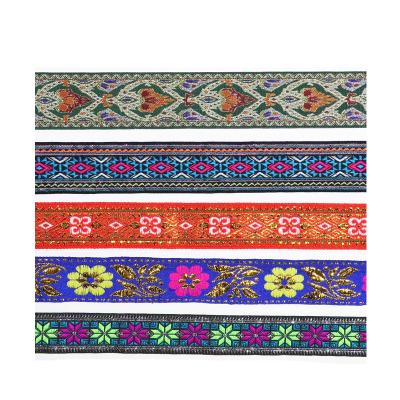 China Sustainable Custom Embroidered Ribbon 1.5