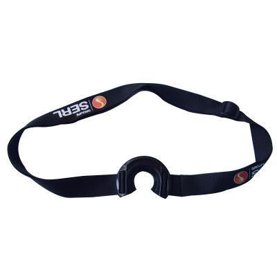 China Cheap price bottle holder polyester water bottle holder lanyard with custom brand logo silkscreen print for sale