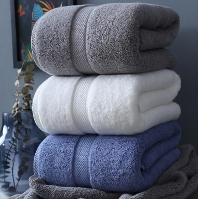 China 800 GSM Super Absorbent 100% Cotton Bath Towels Natural Eco-Friendly Ultra Absorbent Bath Towels Hotel Towels 100% Cotton for sale