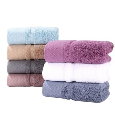 China Towels Bath Towel Thick Soft Pure Cotton 32 - Strand Household Plain Cotton Soft Water Absorbing Face Towel Set for sale