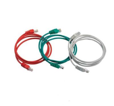 China Copper Cat.5e UTP Patch Cord CRIMPED PATCH CORD,1m, 2m, 3m, 4m, 5m, Blue, Red, Green, Gray Patch Cord à venda