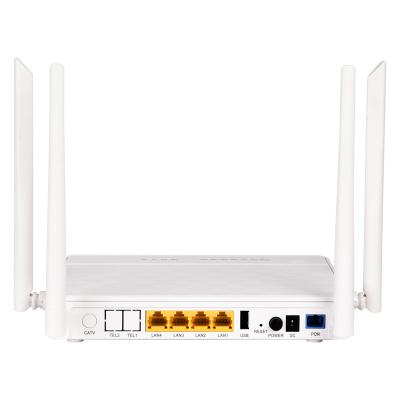 China AS-ONU39 4GE+2.4G&5.8G WIFI XPON ONU for sale