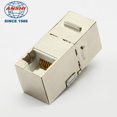 China CAT5E CAT6 STP Keystone Jack Right Angle Cat6 Shielded Inline Modular for sale