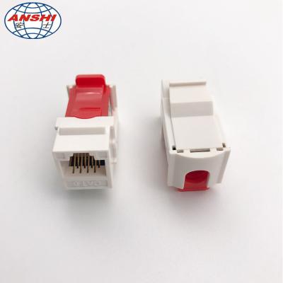 China CAT6 Hefboom van de de Graadrj45 Hoeksteen van RJ45 UTP Unshielded 90 met Gouden Plateren Te koop