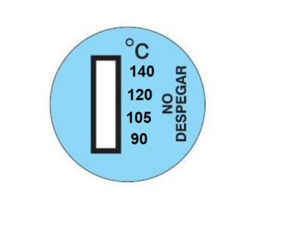 China Schnelle Temperaturanzeige 40-180 °C Temperaturmessstreifen für die unumkehrbare Temperaturüberwachung zu verkaufen