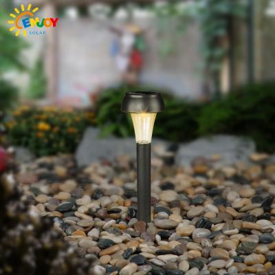 China Outdoor Waterproof IP44 Solar LED Garden Lights ENJOYSOLAR Plastic Stake Light Yard Home Decoration Solar LED for sale