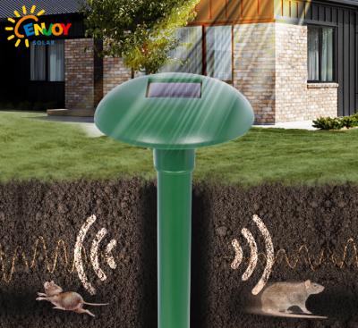 China Garden/yard/ENJOYSOLAR Outdoor Solar Waterproof Mouse Rodent Reflector with Ultrasonic Outdoor Solar Rodent Reflector for sale