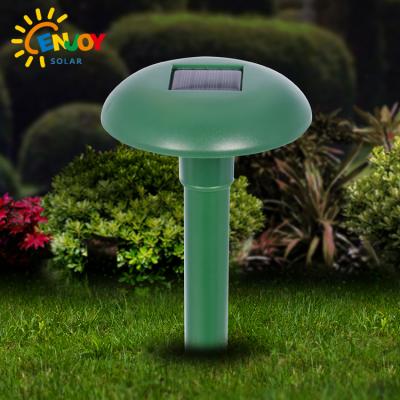 China Garden/yard/ENJOYSOLAR Outdoor Solar Waterproof Mouse Rodent Pest Reflector With Ultrasonic Wave For Mole for sale