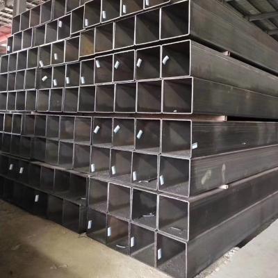 China Seamless Liquid Pipe China Black Square Steel Pipe, Black Iron Square Tube, Galvanized Square Tube Brackets for sale