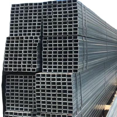 China Hydraulic High Quality Galvanized Pipe Asia Tianjin Square And Rectangular Steel Pipes And Tubes for sale