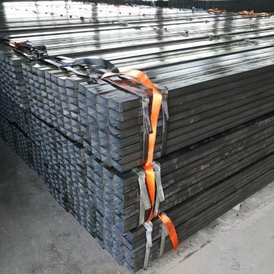 China good price 120x120mm astm a500 welding erw liquid steel pipe rectangular pipe tube in 6 meter for sale