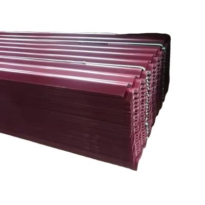 China Construction Structural Steel PPGI Corrugated Plate Roofing Iron Sheet Galvanized Colored Steel Sheet for sale