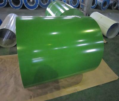 China Pipe Making Prepainted Steel Coil / 0.6mm Prime Galvanized ppgi color coated steel coil used for roofing tile for sale