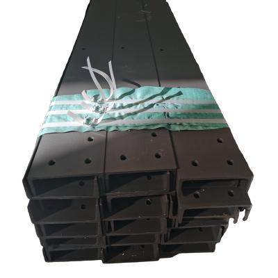 China Support System ASIA A36 Cold Roll U Channel C Size Steel Grades China Steel Profile Perforated Steel Channel for sale