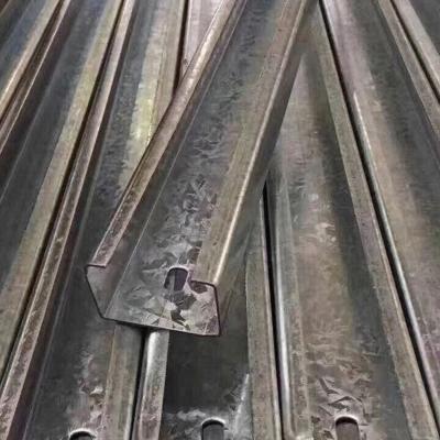 China Exported Steel Structural Galvanized Steel Channel C Channel Support System 1.5 Mm Thick C Channel Perforated Steel for sale