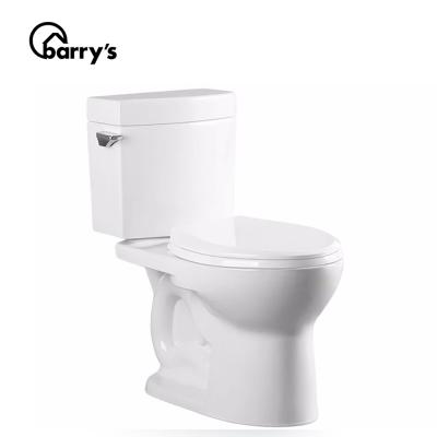 China Double-Flow Modern Design Siphonic Flush Concealed UPC Two Piece Toilet Seat Cover for sale