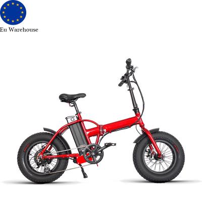 China Factory wholesale 36v 350w fat 16inch aluminum alloy folding electric bicycle 16inch wheel mini Eu warehouse for sale