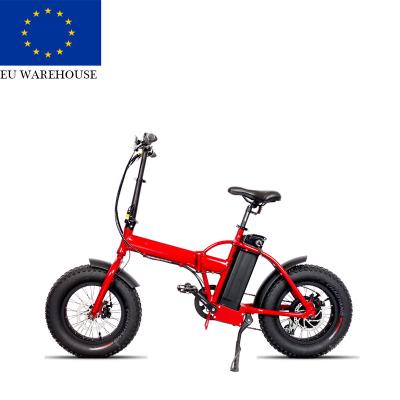 China High quality 16 inch aluminum alloy 36v/48v 350w/500w fat electric folding bike for sale