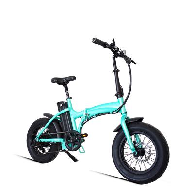 China Aluminum Alloy Beach Cruiser Small Electric Bike e Bike 16 Inch Fat Wheels 350w/500w OEM Factory Wholesale for sale