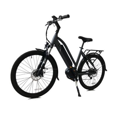 China Aluminum alloy 250W 350W 26 inch city electric bike mid drive with mid motor for sale