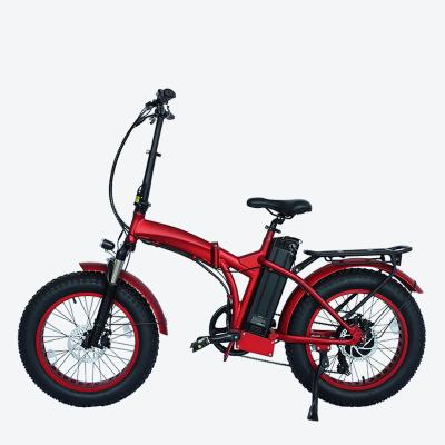 China Bestselling Wholesale Aluminum Alloy Beach Tire Foldable Electric Bike For Adults for sale