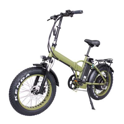 China Aluminum alloy 20 inch folding fat tires 48v electric bike made in china for sale for sale