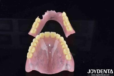 China Tecnologia avançada de arranjo dentário Prótese dentária acrílica com boa elasticidade e características diversas à venda