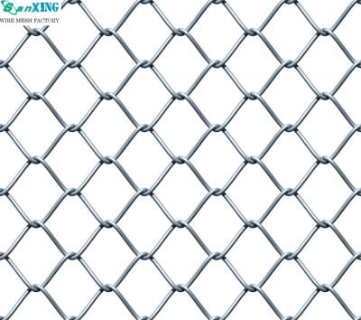 China Easily Assembled Chain Link Fence Factory Price 6ft Fence Mesh Low Carbon Galvanized Iron Wire, Galvanized Iron Wire Diamond 2.0-4.5mm 50mm, 60mm for sale