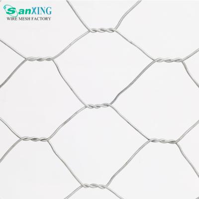 China Easily Assembled Cheapest Galvanized Hexagonal Porcelain Wire Mesh For Chicken And Pets for sale