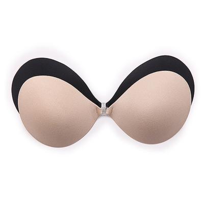 China QUICK DRY Self Adhesive Push Up Sexy Discretion Silicone Strapless Bra Cup Bra Silicone for sale