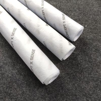 China Biodegradable High Quality Brand Names Logo Printing 17gsm Wrapping T-shirt Tissue Paper for sale