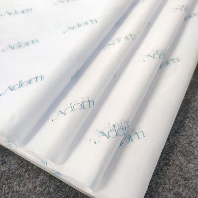 China Biodegradable Tissue Paper Custom Wrapping Paper Printed Logo Wrapping Paper With Printed for sale