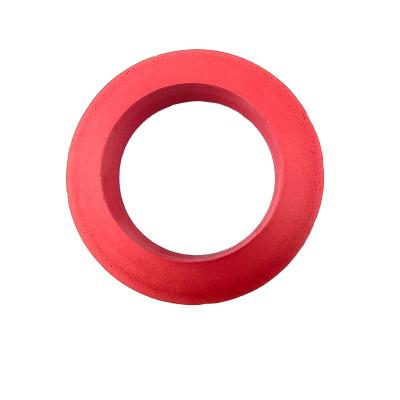 China Eco - Friendly Red Sponge Rubber Seal Gasket For Toilet Cistern Bowls Toilet Sealing Rings for sale