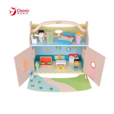 China Enjoy Pretend Play and Develop Modern Motor Skills Role Play and Classic World Dream House of Imagination Toys Other Pretend Play Toys Girls Doll House Toy for sale