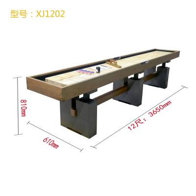 China High Quality 12ft Shuffleboard Table Shuffleboard Table 3650x610x788mm for sale