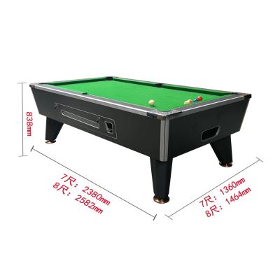 China Rubber Pocket United Billiards Coin Operated Pool Table 8FT or 7FT for sale