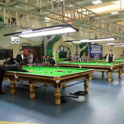 China 2019 Real Leather Billiard Pocket Billiard Table for sale