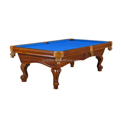 China Real Leather Pocket Antique Multi Game Snooker Cheap Billiard Table For Home Or Bar for sale