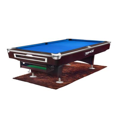 China Zink Alloy Billiard Table Slate Brunswick Design Pool Table for sale