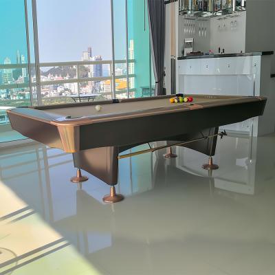 China Zink Alloy First Class 9FT Billiard Pool Table for sale