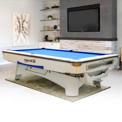 China Real Leather Perfect-Performance Pocket Billiard Table For Sale for sale