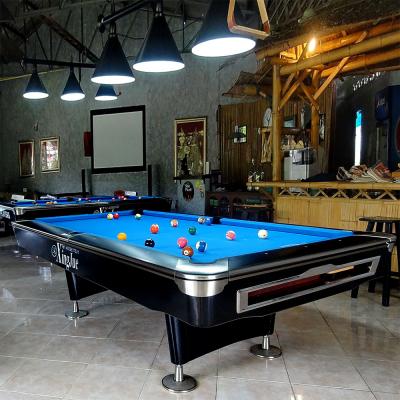 China Metal Corners Modern Style Fashion Snooker Pool Table With All Accessories for sale