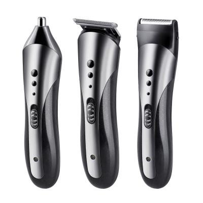 China Kemei km-1407 professional electric car hair trimmer 3 in 1 hair trimmer razor nose trimmer for sale