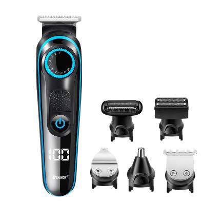 China Car Shinon Multi-Function Hair Clippers Rechargeable Cordless Electric Hair Clippers & Trimmers for sale