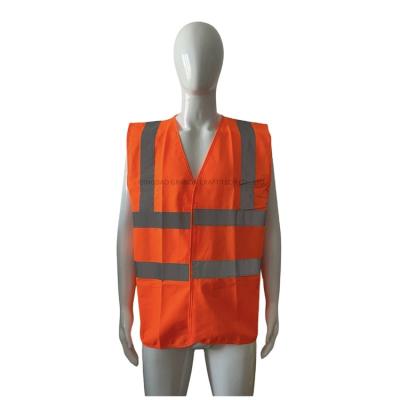 China High Quality Breathable Garment Reflective Polyester Breathable Work Traffic Emergency Safety Industrial Vest for sale