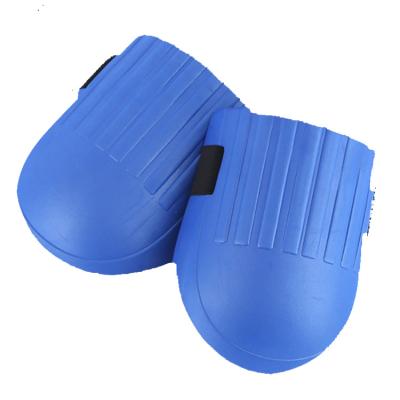 China Elasticity Adjustable Breathable Industrial Waterproof Blue Cold Compression Working EVA Foam Protective Knee Pads For Work for sale